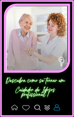 Formação cuidador de idosos para trabalhar profissionalmente