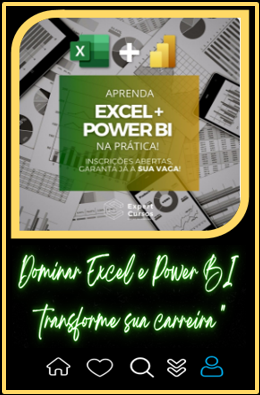 Curso Excel e Power BI dominar planilhas e análises