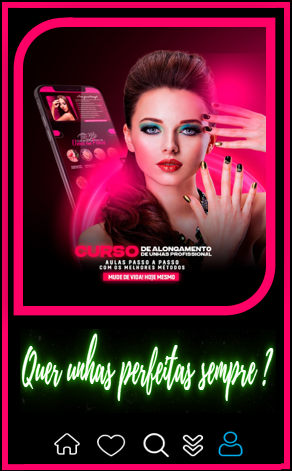 Aulas de unhas em fibras para técnica profissional de manicure